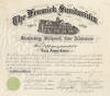 Fenwick Sanitarium nursing diploma 1907