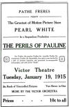 Perils of Pauline poster